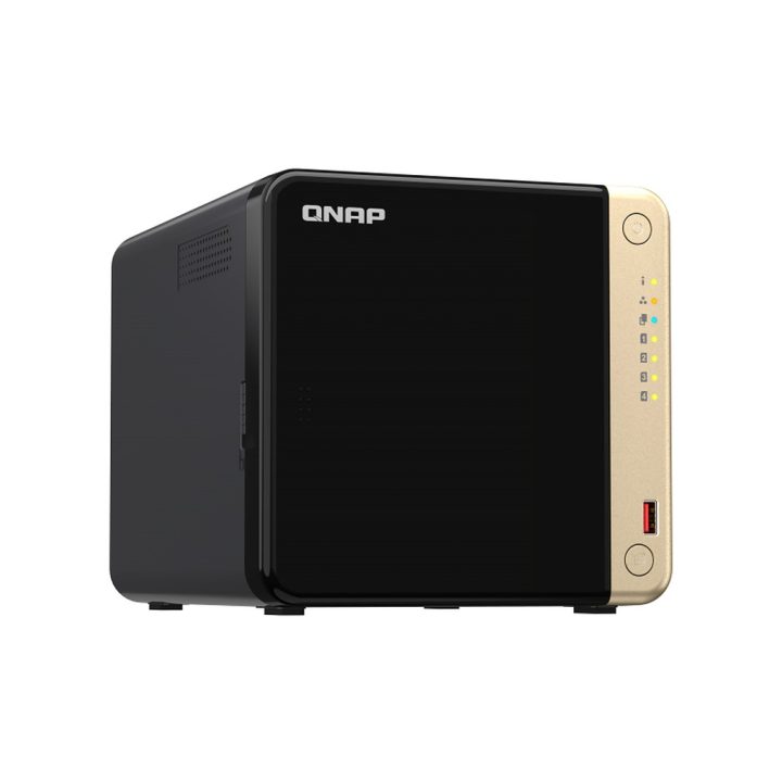 QNAP TS-464 NAS Tower Intel® Celeron® N5095 8 GB DDR4 0 TB QNAP QTS…