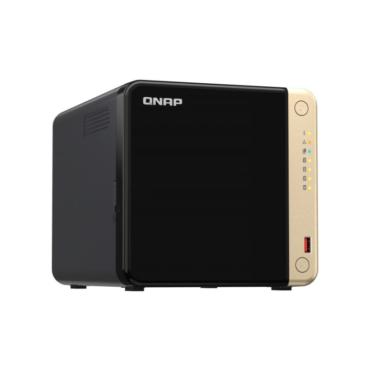 QNAP TS-464 NAS Tower Intel® Celeron® N5095 8 GB DDR4 0 TB QNAP QTS…