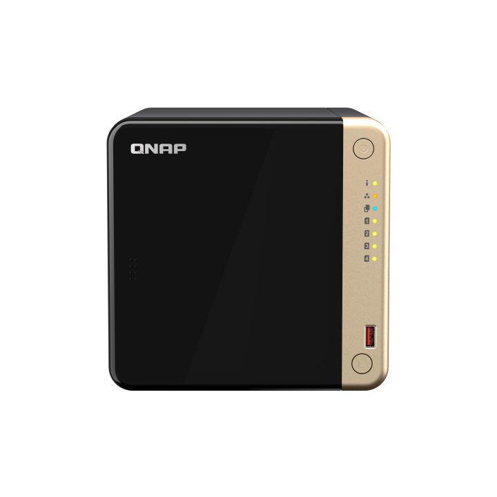 QNAP TS-464 NAS Torre Intel® Celeron® N5095 8 GB DDR4 0 TB QNAP QTS…