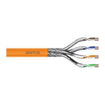 Digitus DK-1743-VH-1 cable de red Naranja Cat7 S/FTP (S-STP)
