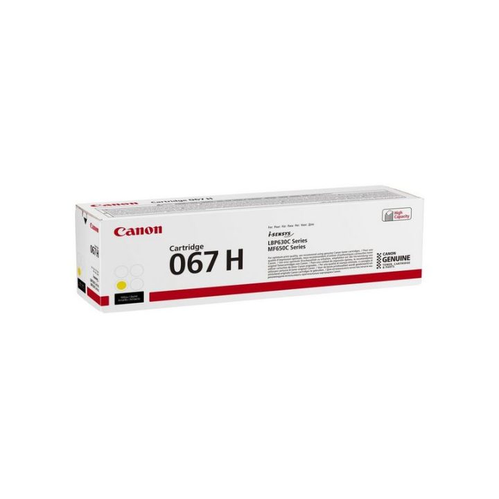 Canon 067H Toner Cartridge 1 piece(s) Original Yellow
