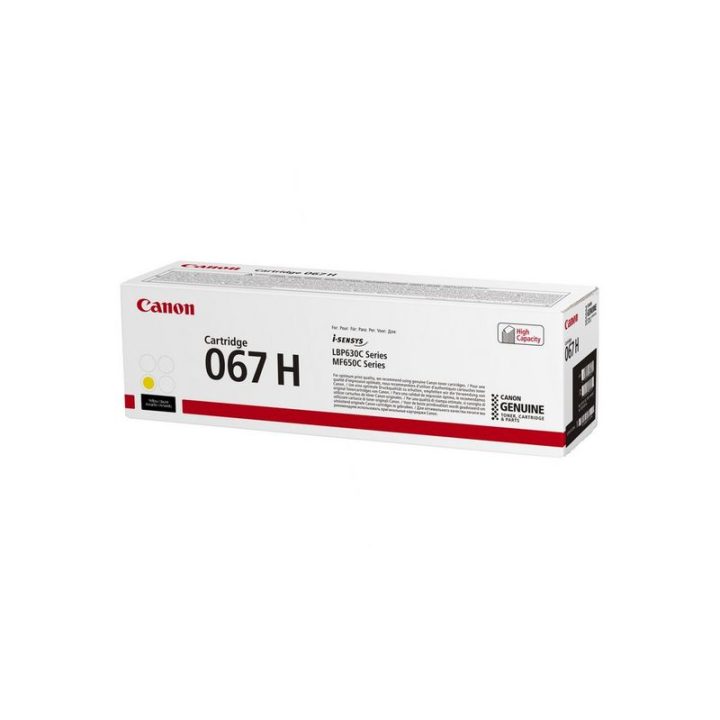 Canon 067H Toner Cartridge 1 piece(s) Original Yellow