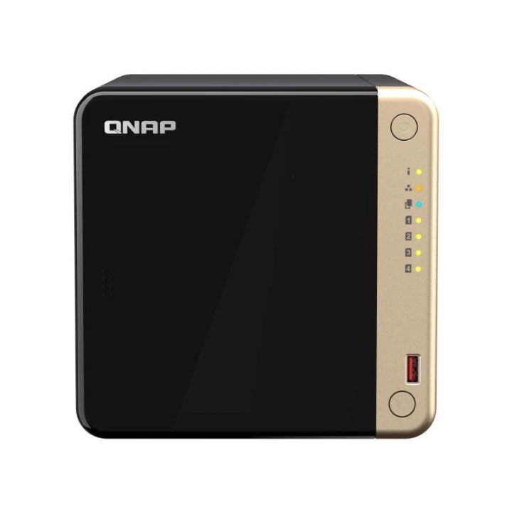 QNAP TS-464 NAS Tower Intel® Celeron® N5095 8 GB DDR4 0 TB QNAP QTS…