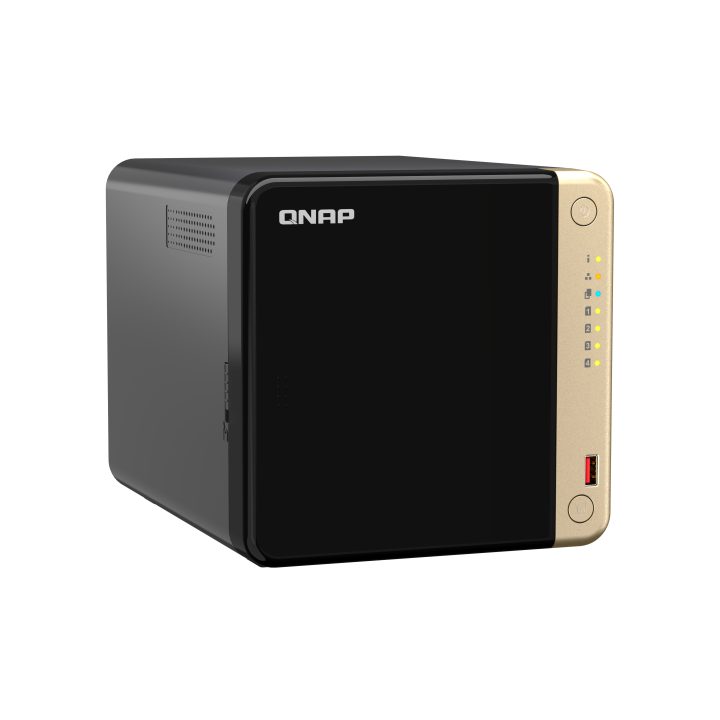 QNAP TS-464 NAS Tower Intel® Celeron® N5095 8 GB DDR4 0 TB QNAP QTS…