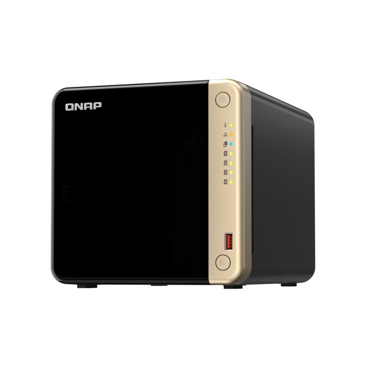 QNAP TS-464 NAS Torre Intel® Celeron® N5095 8 GB DDR4 0 TB QNAP QTS…