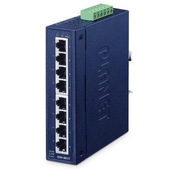 PLANET ISW-801T Unmanaged L2 Fast Ethernet (10/100) Switch Blue