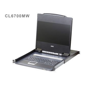 ATEN CL5816N consola de rack 19" Negro 1U