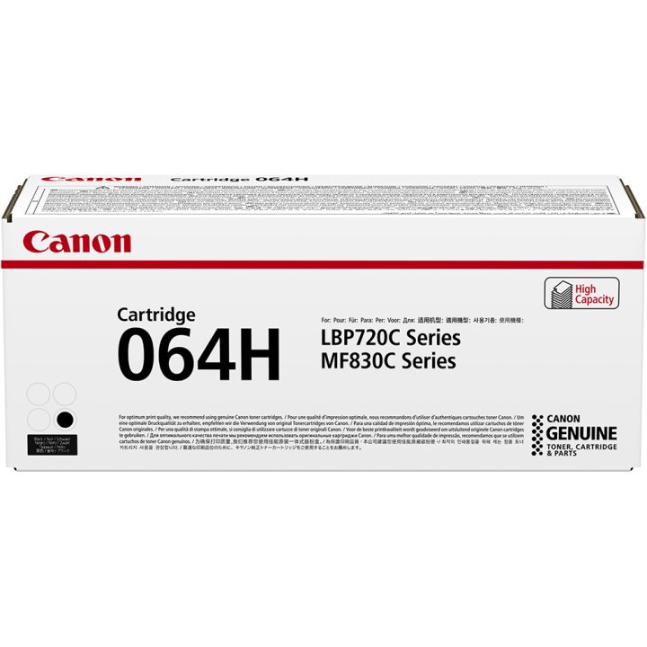 Canon 064H cartucho de tóner 1 pieza(s) Original Negro