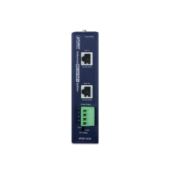 PLANET IPOE-162S divisor de rede Azul Energia sobre Ethernet (PoE)