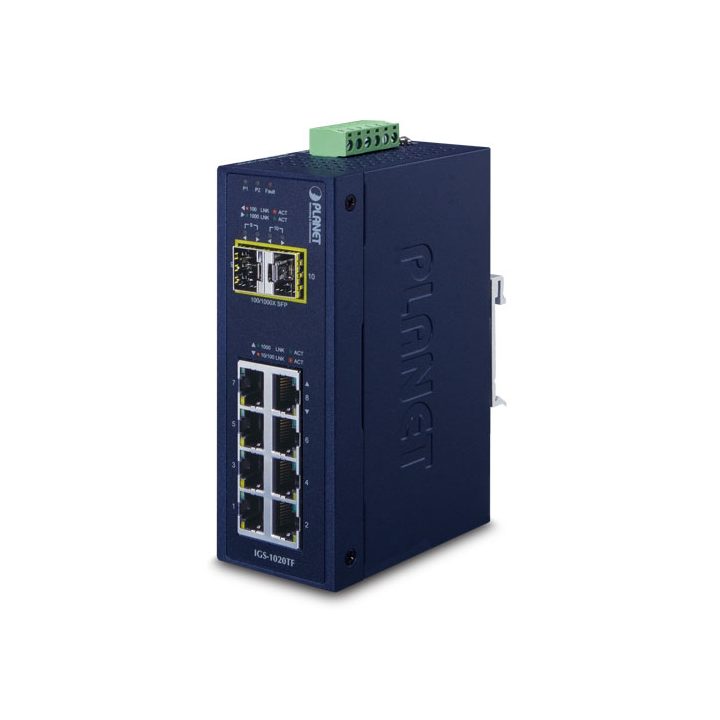 PLANET IGS-1020TF switch não gerido Gigabit Ethernet (10/100/1000)…
