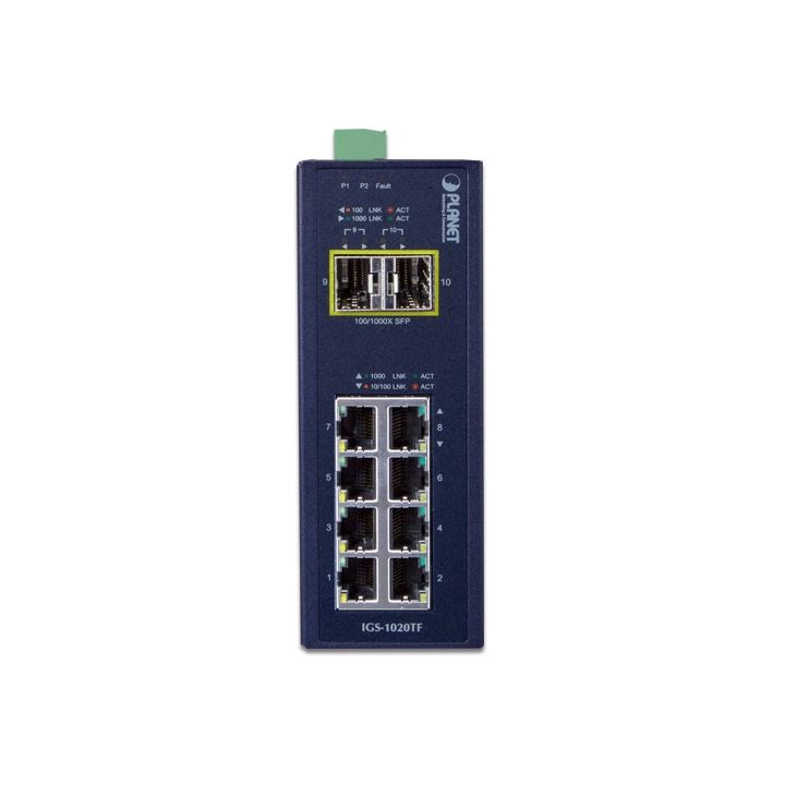PLANET IGS-1020TF switch não gerido Gigabit Ethernet (10/100/1000)…