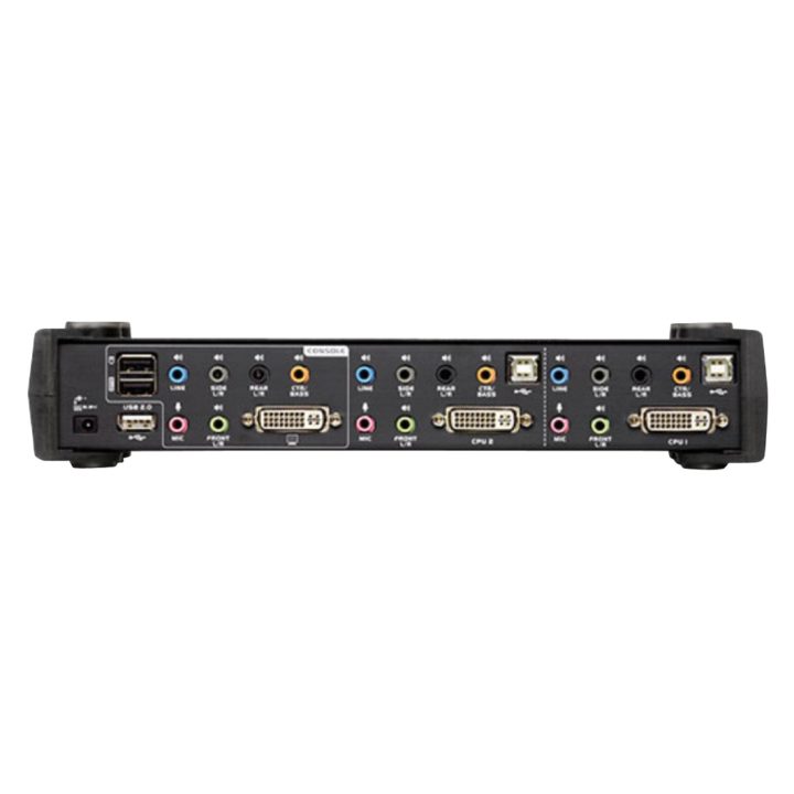 ATEN Dual Link DVI/Audio (7.1 Channels) 2-Port USB KVMP™ Switch