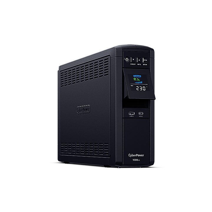 CyberPower CP1600EPFCLCD Uninterruptible Power Supply (UPS)…