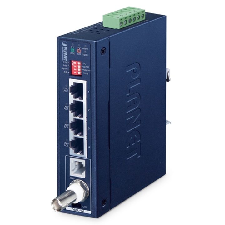 PLANET IP30 Industrial Gigabit Ethernet - Network transmitter and…