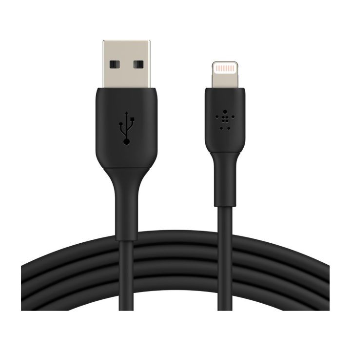 Cabo Lightning para USB tipo A Belkin 1m-macho-macho-negro…