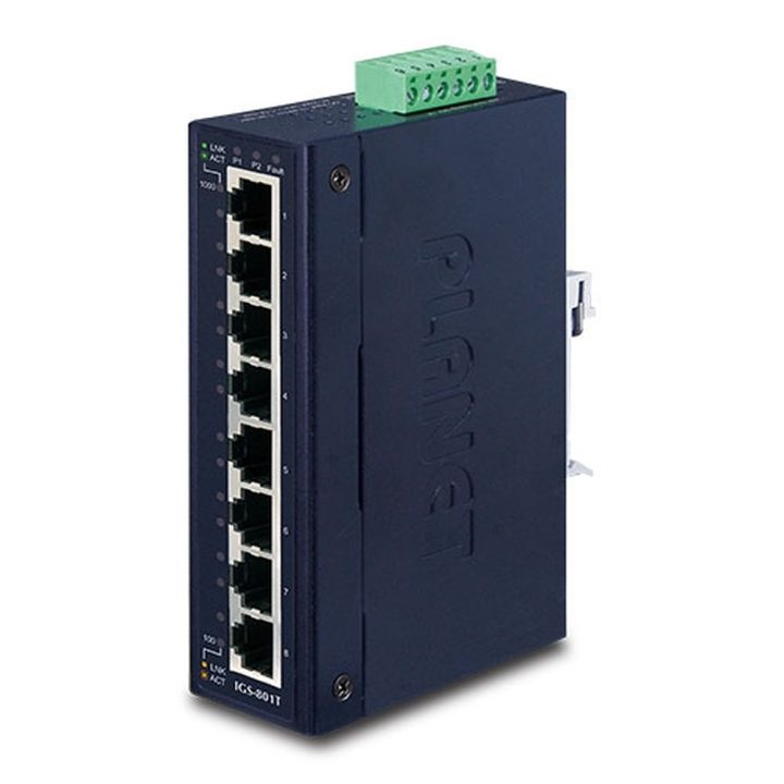 PLANET IGS-801T switch não gerido L2 Gigabit Ethernet (10/100/1000)…