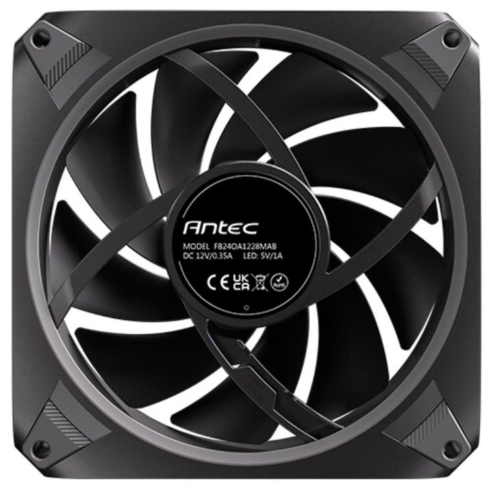 Antec Orbit 120 ARGB FAN PC Case Fan 12 cm Black (0-761345-40059-6)