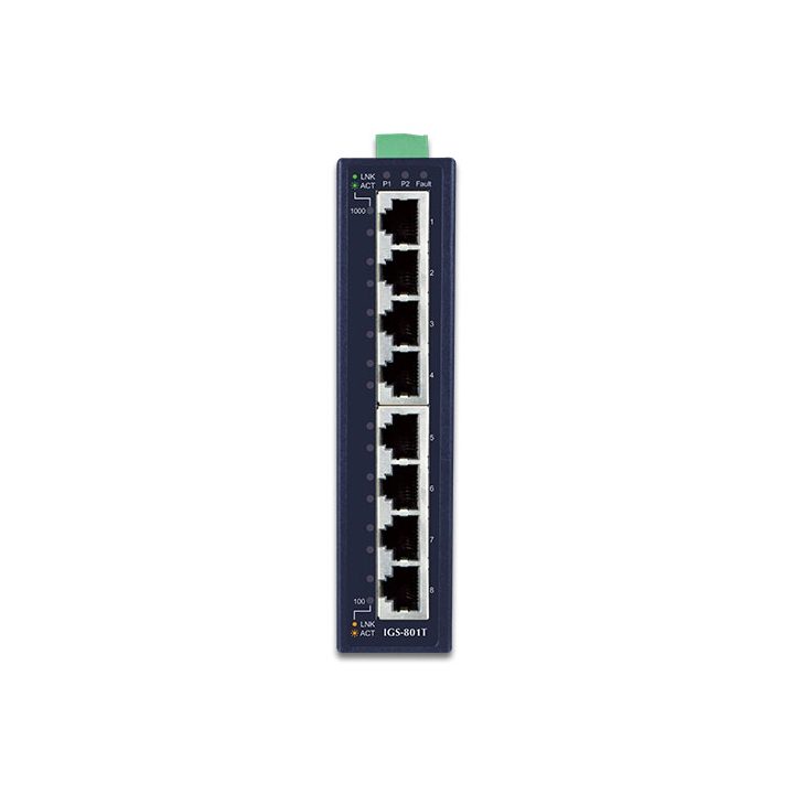 PLANET IGS-801T Unmanaged L2 Gigabit Ethernet (10/100/1000) Switch…