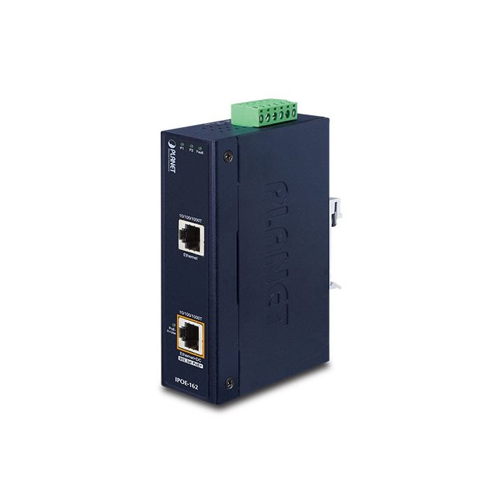 Planet IPOE-162 Gigabit PoE+ Injector