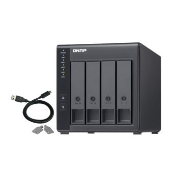 QNAP TR-004 caja para disco duro externo Carcasa de disco duro/SSD…