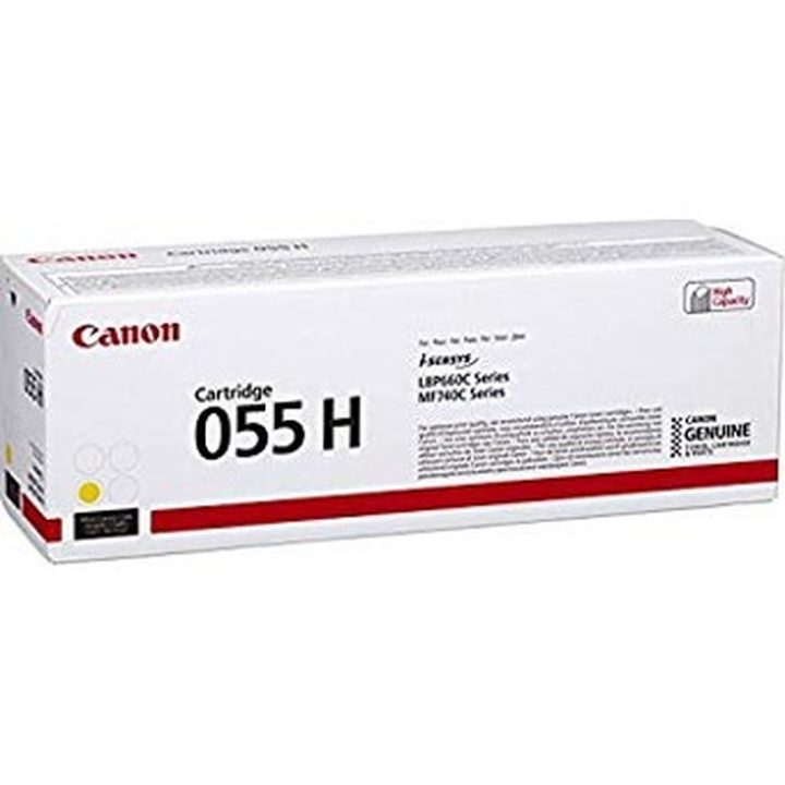 Canon 055H Toner Cartridge 1 piece(s) Original Yellow