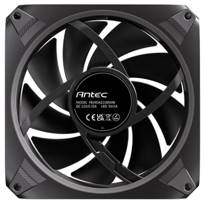 Antec Orbit 120 ARGB FAN PC Case Fan 12 cm Black (0-761345-40059-6)