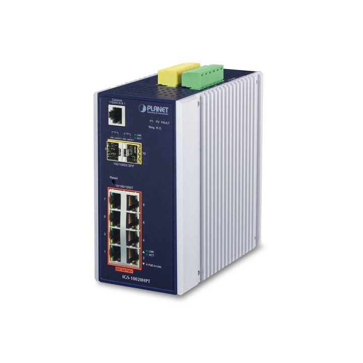 PLANET IGS-10020HPT switch Gerido L2+ Gigabit Ethernet (10/100/1000)…