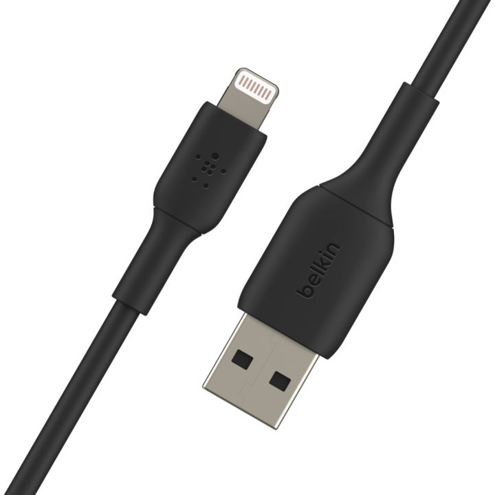 Cabo Lightning para USB tipo A Belkin 1m-macho-macho-negro…