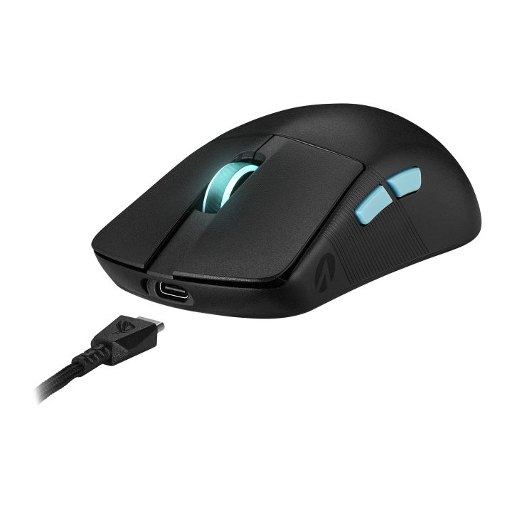 ASUS ROG Harpe Ace Aim Lab Edition rato de jogo Ambidestro RF Sem…