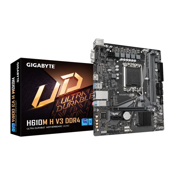 GIGABYTE H610M H V3 DDR4 Motherboard - Compatível com processadores…