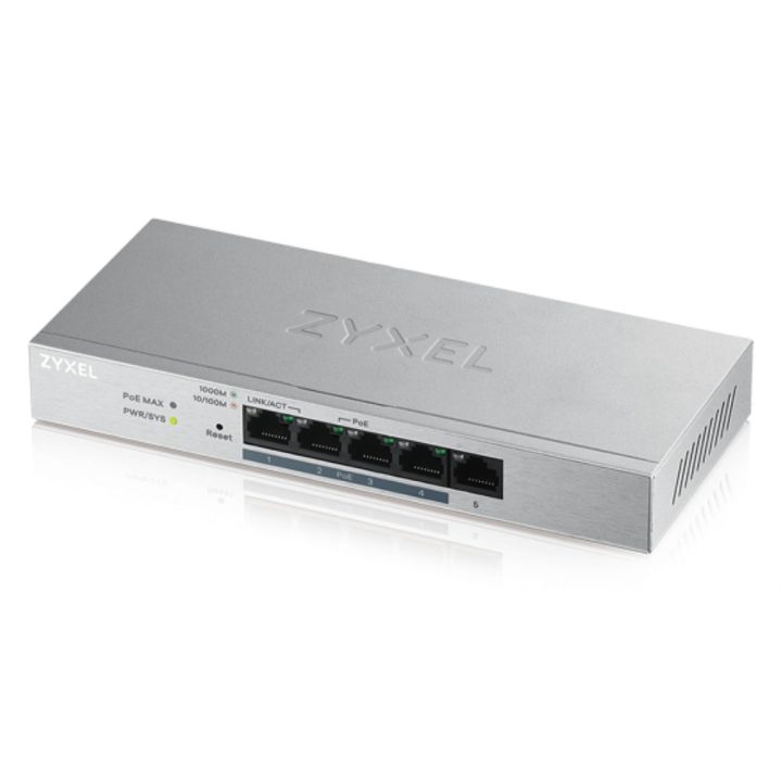 Zyxel GS1200-5HP v2 Managed Gigabit Ethernet (10/100/1000) Power over…