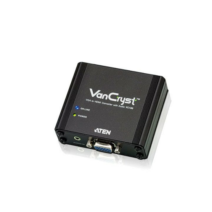 ATEN Conversor de VGA/Áudio para HDMI