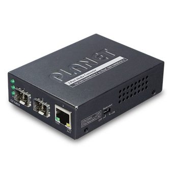 Conversor de meio PLANET GT-1205A 1000 Mbit/s Preto