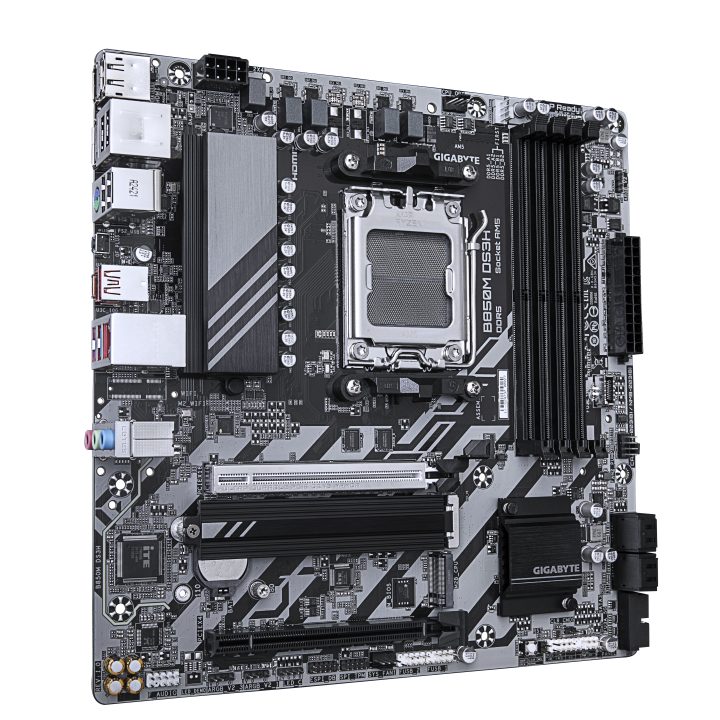 GIGABYTE B850M DS3H Motherboard - Processadores AMD Ryzen Série 9000…