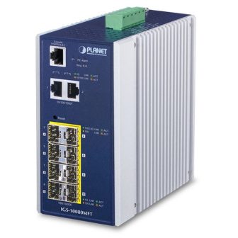 PLANET IGS-10080MFT switch Gerido Gigabit Ethernet (10/100/1000)…