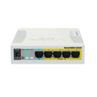 MikroTik CSS106-1G-4P-1S RB260GSP Switch 5xGB 1xSFP