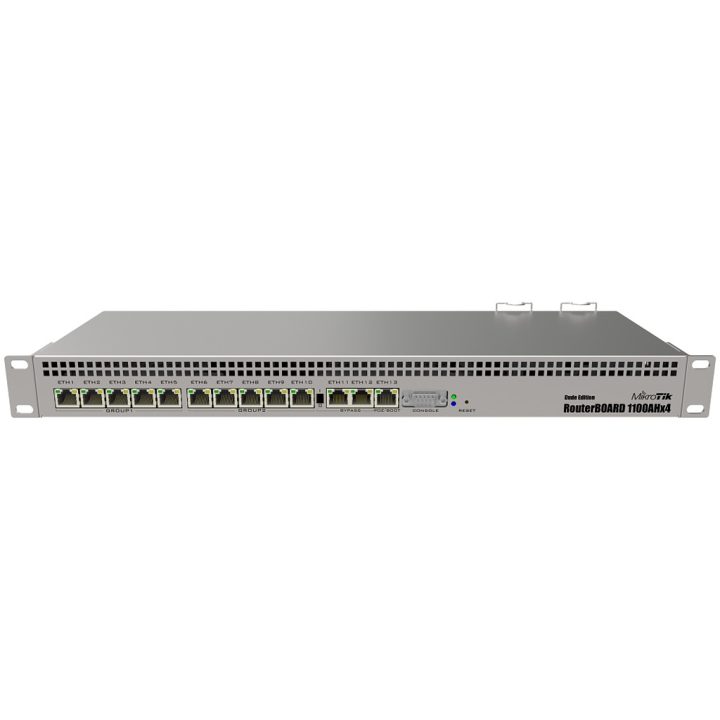 Router MikroTik 1100Dx4 DudeEdition Alumínio (RB1100DX4)