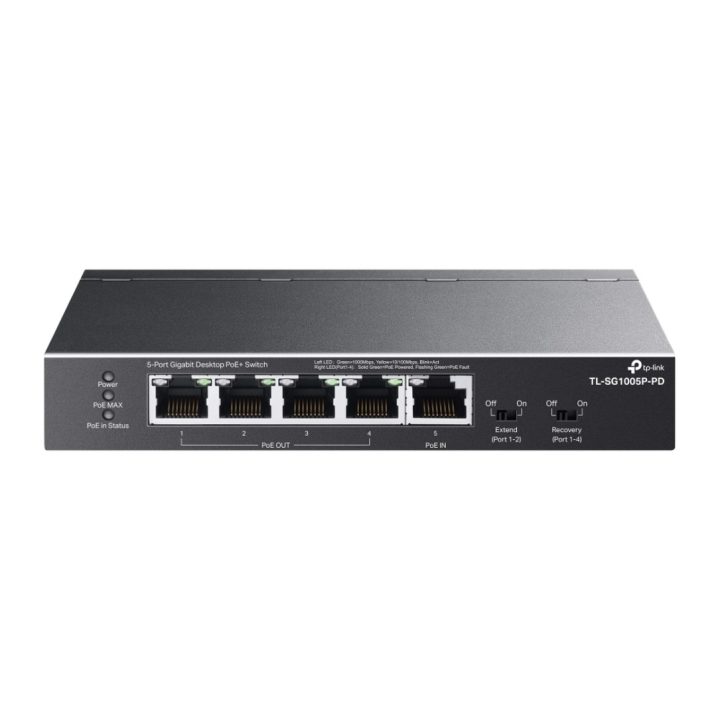 TP-Link TL-SG1005P-PD switch Gigabit Ethernet (10/100/1000) Energía…