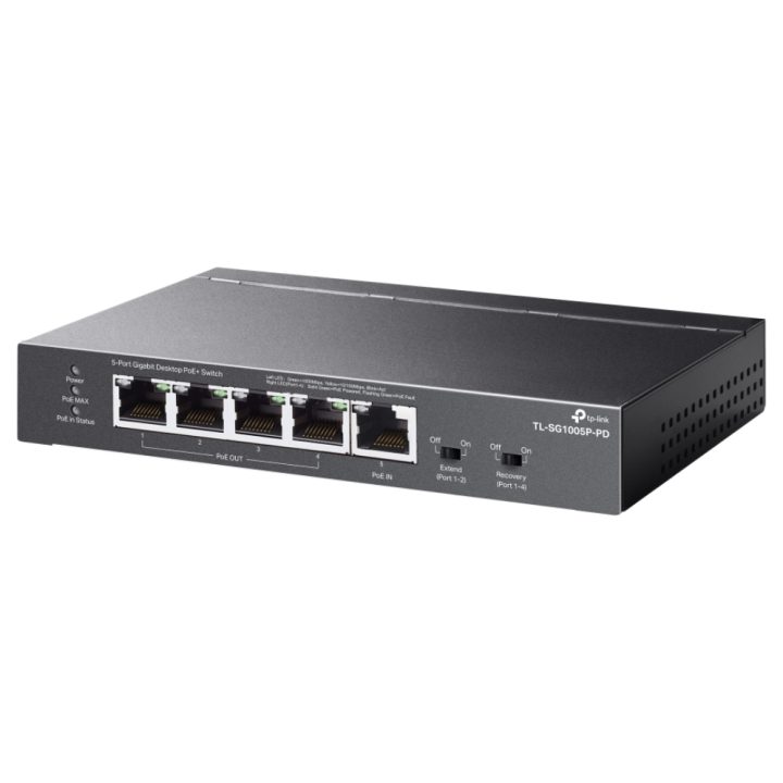 TP-Link TL-SG1005P-PD switch Gigabit Ethernet (10/100/1000) Energía…