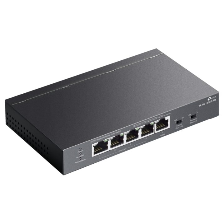 TP-Link TL-SG1005P-PD switch Gigabit Ethernet (10/100/1000) Energia…