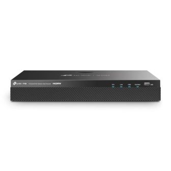 TP-Link VIGI NVR2016H-16MP Grabadore de vídeo en red (NVR) Negro