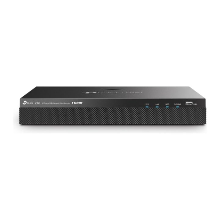 TP-Link VIGI NVR2016H-16MP Network Video Recorder (NVR) Black