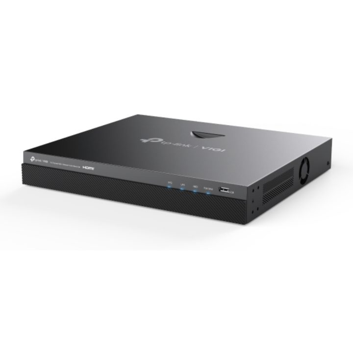TP-Link VIGI NVR2016H-16MP Grabadore de vídeo en red (NVR) Negro