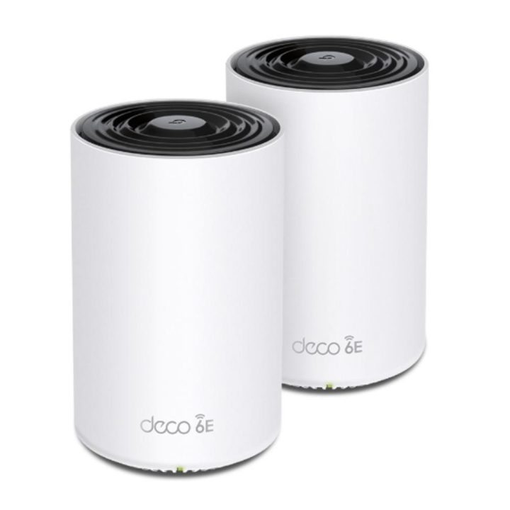 TP-Link Deco XE75 Tri-Band (2.4 GHz / 5 GHz / 6 GHz) Wi-Fi 6E…