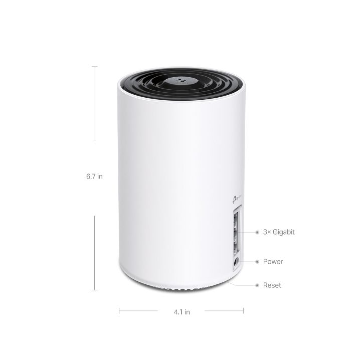 TP-Link Deco XE75 Tri-Band (2.4 GHz / 5 GHz / 6 GHz) Wi-Fi 6E…