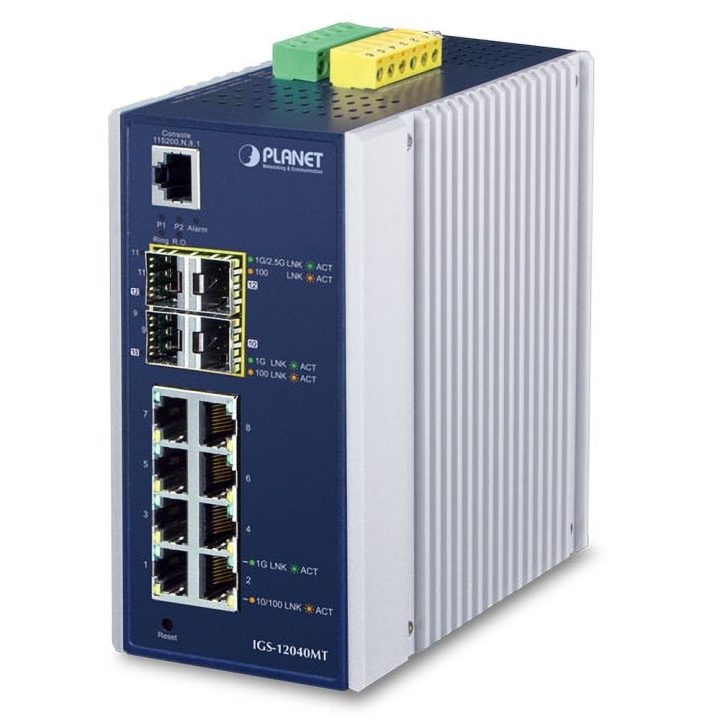 PLANET IGS-12040MT switch Gerido L2+ Gigabit Ethernet (10/100/1000)…