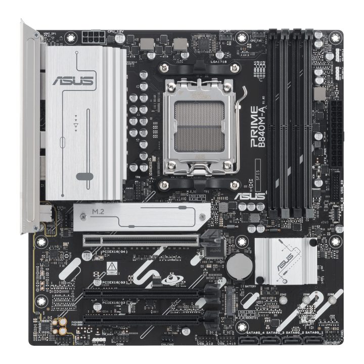 ASUS PRIME B840M-A-CSM AMD B840 AM5 Socket micro ATX