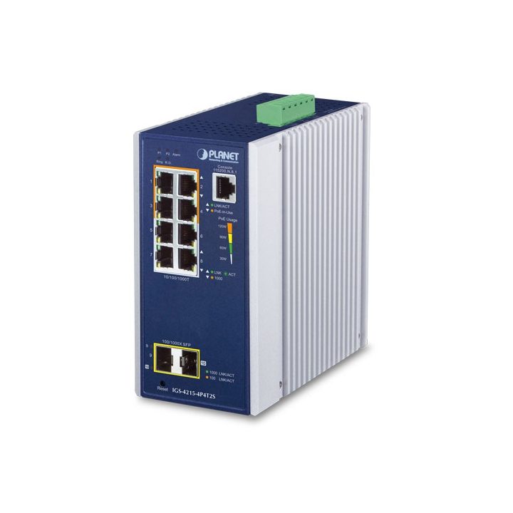 PLANET IGS-4215-4P4T2S switch Gerido L2/L4 Gigabit Ethernet…