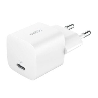Carregador de parede Belkin 25W USB-C PD com PPS, branco (WCA012KQWH)