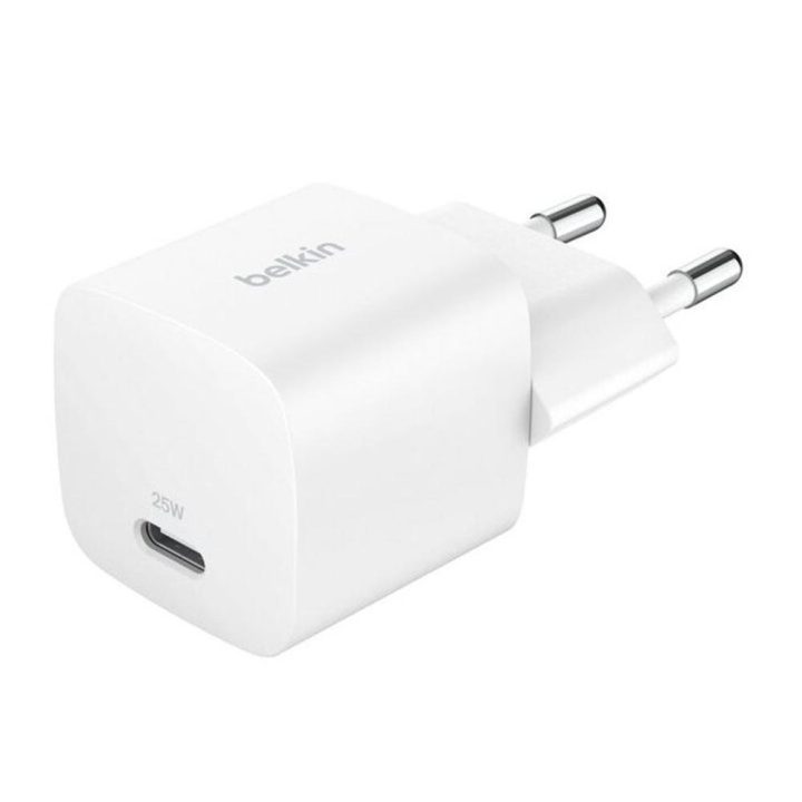 Carregador de parede Belkin 25W USB-C PD com PPS, branco (WCA012KQWH)